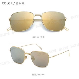 時尚方框墨鏡 駕駛太陽眼鏡 男女適用 抗UV400 COM1.2