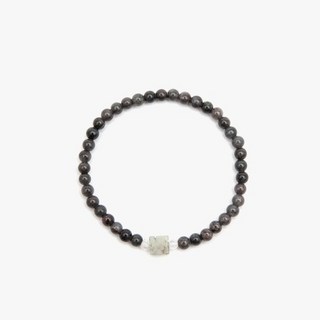 채운옥 만자 염주팔찌 4mm