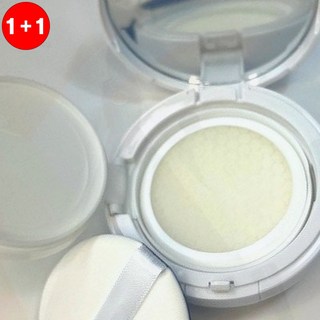 소분 케이스 비비 여행공병 미니쿠션팩트 화이트 에어퍼프, 1개, 상세페이지 참조