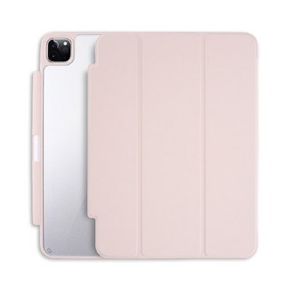 림스테일 클리어 루이드 아이패드 케이스, 핑크