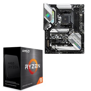 ASRock B550 STEEL LEGEND 메인보드+Ryzen 9 5900X CPU 번들