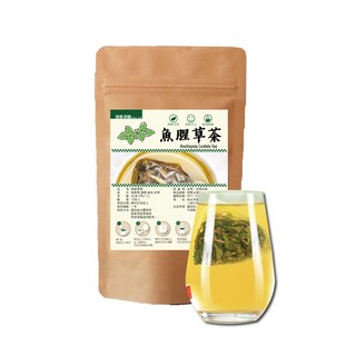 【鼎草茶舖】退火魚腥草茶 折耳根 臭腥草 涼茶 青草茶 三角茶包 夏季冷泡茶 台灣道地, 4g, 1套, 10個裝