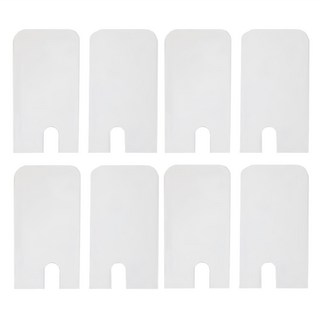 바로문풍지 사계절 틈새막이 풍지판 좌 + 우 세트 5cm x 10cm, 8개