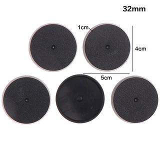 소형 테이블 게임용 5pcs 25mm/32mm/40mm/50mm/60mm 라운드 베이스 탁상용 모델링 키트 디오라마, 01 32mm