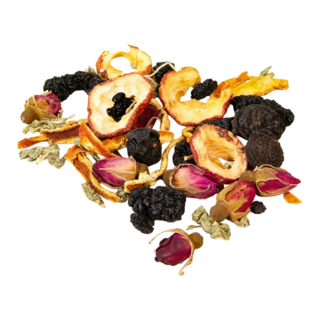 台灣 烏梅山楂茶 玫瑰花 果乾, 1個, 烏梅山楂茶 100g