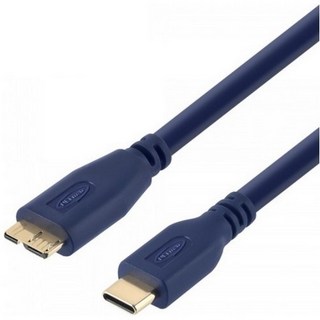 NETmate Type C to Micro B 10핀 케이블 NM-UCM (1m NM-UCM310DB) 케이블-기타케이블, 1개, 1cm