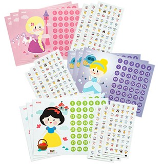 영인터내셔널 [대용량 모음전] 칭찬스티커판+칭찬스티커 9매 세트 애니멀 프린세스 어린왕자