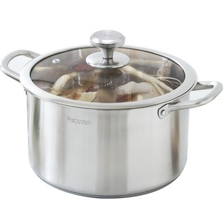 파쿠젠 IH 인덕션 스텐 냄비 열탕소독 곰솥 28cm, 1개