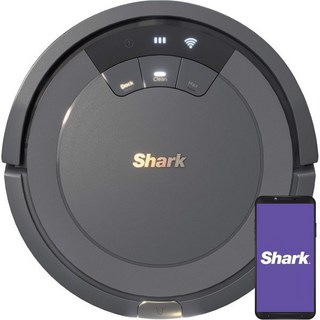 Shark 카펫용 샤크 이온 로봇 진공청소기 AV751 WiFi 연결 120분 런타임 알렉사 블랙과 함께 작동합니다, Gray, Gray