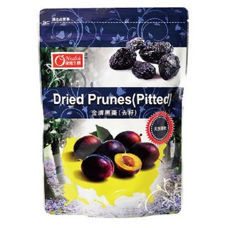 康健生機 金牌黑棗(去籽)300公克/包 - 天然健康零食，富含膳食纖維，方便食用, 300g, 1包