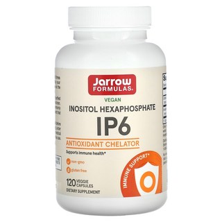 미국산 재로우포뮬러스 IP6 이노시톨 헥사포스페이트 120베지캡슐 Jarrow Formulas IP6 Inositol Hexaphosphate 선물증정, 1개, 120정