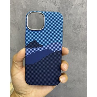 아이폰16 17 시리즈 프리미엄 슬림 카본 케이스 그라데이션 맥세이프 무선충전 지원