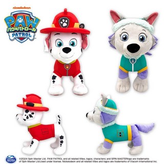 「日本空運景品」 日本正版 限定 全新 汪汪隊立大功 汪汪隊 大娃娃 絨毛玩偶 站姿 毛毛 珠珠 狗狗, 1個