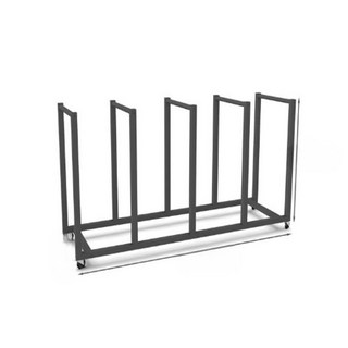 대형액자 거치대 택배박스 대형 택배 보관함 디스플레이 박스 바퀴, 1층, 65x35cm, 3칸