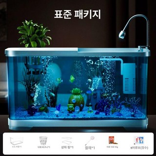 pinkri 자동청소어항 자동 물고기 무환수 수조 청소, 1개