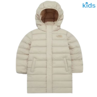 [매장정품] 노스페이스키즈 롱패딩 아동공용 간절기 입히기좋은 등하교 초등학생 따뜻한 활동편한 스키장 캠핑장 썰매장 아웃도어점퍼