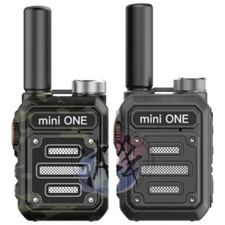 mini ONE迷你業務型免執照無線電對講機 TYPE C充電 雙色可選 醫美診所餐飲服務業適用, 1個, mini ONE