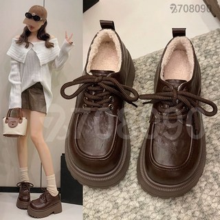 708090 여성 펌프스 기모 통굽 로퍼