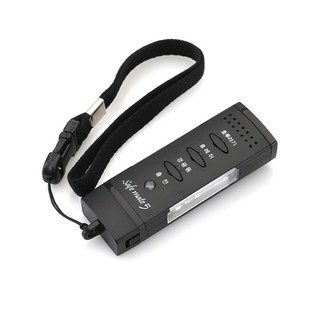 전자 호각 호루라기 세이프메이트 5세대 C타입 충전 LED경보 후레쉬 랜턴 기능추가, 블랙, 1개