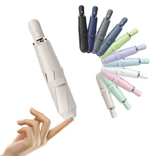 별의 바다 UV 99.9% 차단양 자외선차단 초경량 4세대 3단 접이식 미니 접이식 자동우산 양산 겸용 + 커버포함