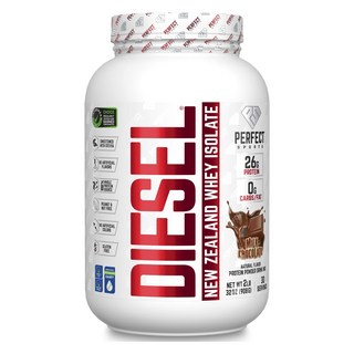 Perfect Sports Diesel 紐西蘭分離乳清蛋白 牛奶巧克力, 1個, 908g