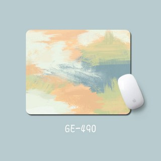 簡約清新滑鼠墊防滑桌面墊辦公筆記本墊子護腕耐髒創意可愛滑鼠墊, 1個, 1945 斑斕水彩:260*210 2mm
