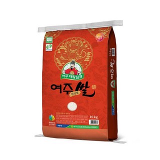 [농협] 2025년 햅쌀 대왕님표 여주쌀 진상미 10kg, 상등급, 1박스