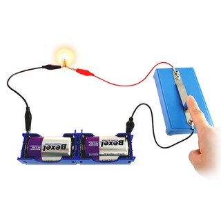 전기회로실험 전지의 연결방법에 따른 전구의 밝기 비교 1인용 전지포함, 1개
