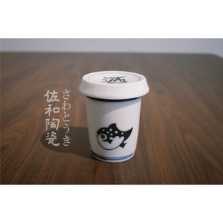 佐和陶瓷餐具批發 河豚酒器-日本製 陶瓷溫酒器暖酒壺家用酒具套件清酒燙熱酒器白酒復古, 1個