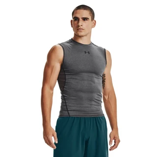 [국내매장품] 언더아머 히트기어 아머 슬리브리스 컴프레션 셔츠 1257469-090