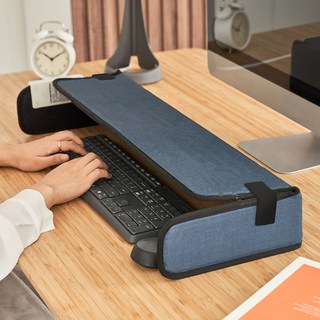 스쿱 히팅패드 손난로 키보드난로 파티션히터 전기 난방기 미니난로 탁상난로, 데스크패드 딥블루