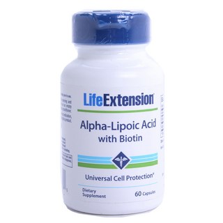LIFE EXTENSION 硫辛酸維生素膠囊, 60顆, 1罐