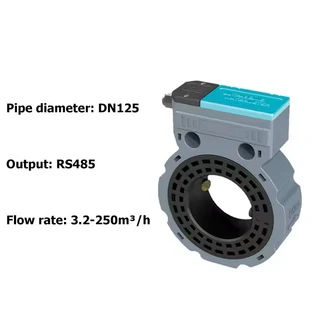 디지털 초음파 유량계 RS485 카드 유형 파이프라인 수량계 산업 농업 관개 유량 센서 DN50-150, 03 DN125