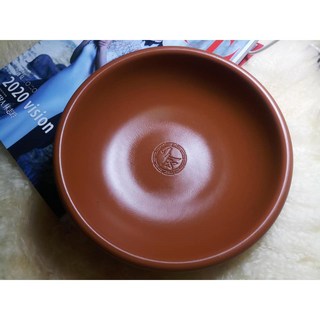 清末 民初 古早收藏 紅泥茶托茶盤, 1個