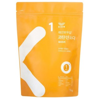 레인보우샵 과탄산소다 베이직 리필 파우치 타입, 5kg, 1개
