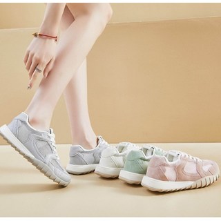 MUSE 輕透網布老爹鞋 平底透氣運動鞋 彩色運動休閒鞋