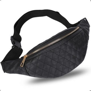 캐비어 스터드 힙색 크로스백 여성 가방 미니 퀼팅