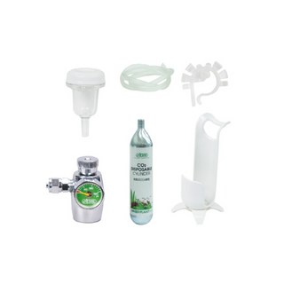 P老闆水族 I-673 拋棄式鋼瓶CO2供應組-88g, 1個