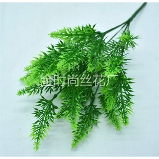 인공 식물 작은 고사리 파티 녹지 장식 잔디 가든 웨딩 녹색, 1pc A D pgr n 35cm, 1개