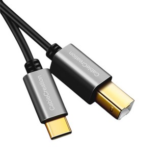 CableCreation Type-C轉Type-B充電傳輸線，高速傳輸，耐用可靠，適用於手機、平板等設備, CC0794, 1個, 2m