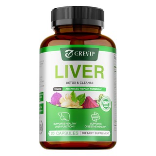 GREVIP 肝臟排毒膠囊 120 粒, 120g, 1個