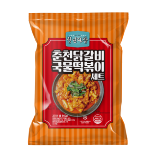 청년다방 춘천닭갈비 국물떡볶이, 560g, 5개