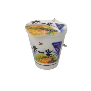 肥婆奶奶 微縮食玩鑰匙圈 仿真泡麵 鑰匙圈吊飾 滿漢大餐 來一客 辛拉麵 包包吊飾 鑰匙扣 娃娃機批發 生日禮物 維力, 1個, 來一客藍色, 來一客藍色