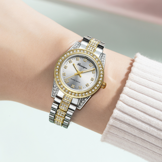 글로윅 방수 데일리 여성 야광 쿼츠 메탈 손목시계