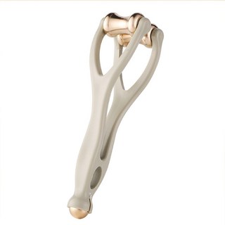 黃銅手指按摩器 滾輪穴位按摩器 舒緩疲勞 促進循環 輕巧便攜, 【黃銅款】, 1個