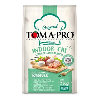 TOMA-PRO 優格室內貓全齡配方乾糧 含益生菌和益生元 有助於消化, 雞肉 + 米, 7kg, 1袋