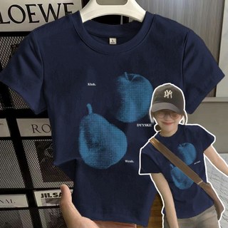 夏季爆款正肩短袖t卹女ins潮歐貨洋氣體恤衫個性上衣女潮