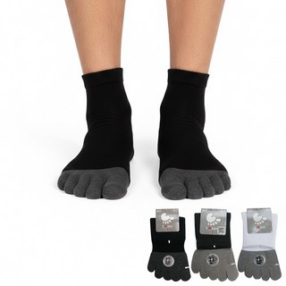 本之豐 五趾襪 竹炭除臭吸汗 尺寸22-26cm