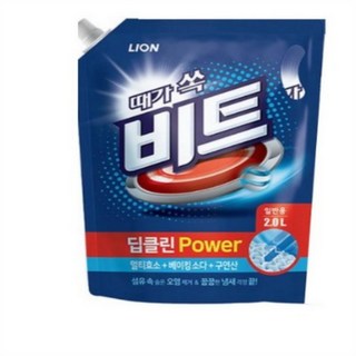 비트 딥클린파워 일반용 액상세제 리필, 4개, 2L