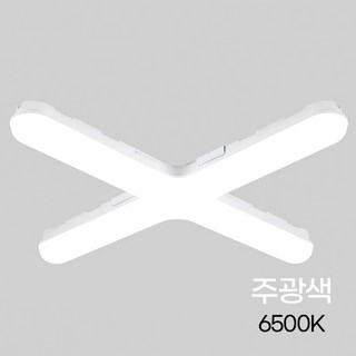 비츠온 LED 십자등 60W 1년 무상 교환 KC인증제품, 1개, 주광색
